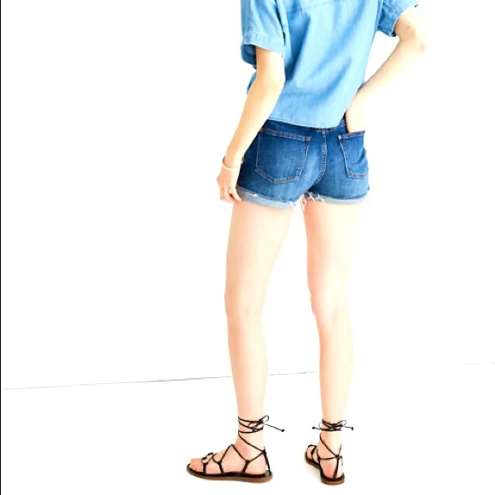 Madewell distressed raw